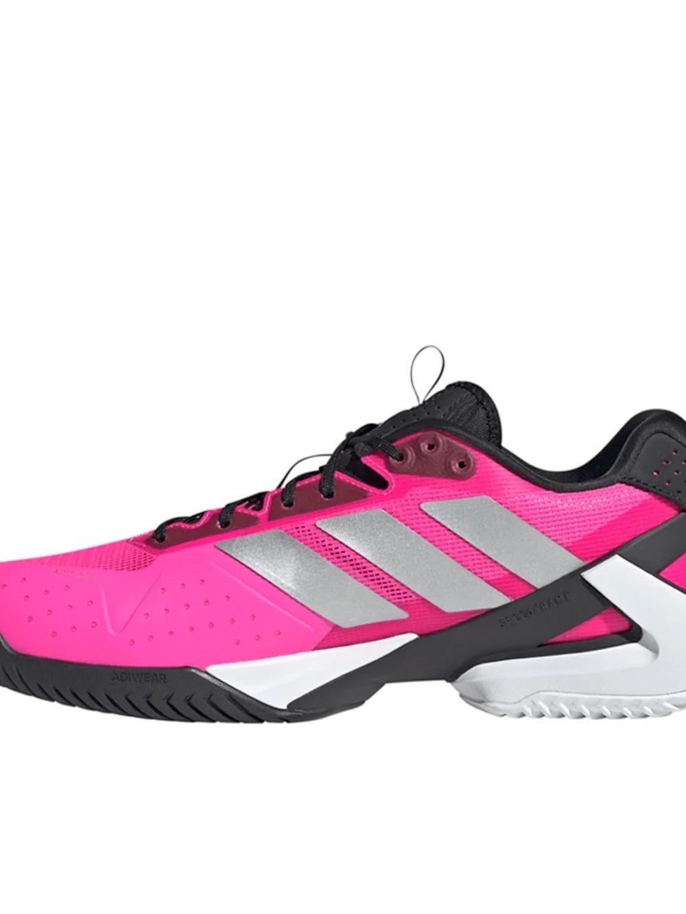 Adidas Pink Padel Shoes- Adizero Ubersonic 5 Tennis Shoes